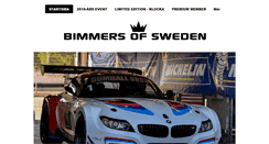 Desktop Screenshot of bimmersofsweden.se